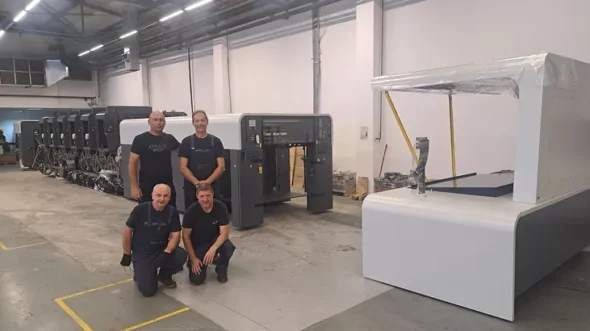 Palladio East Expands Production with third Roland Evolution Press