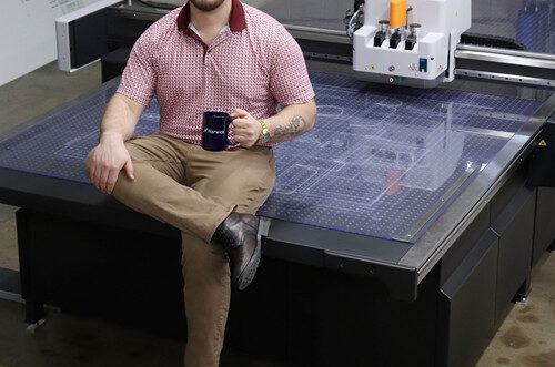 Warwick Publishing Co. Expands into Wide Format Market with Kongsberg X24 Edge Digital Cutting Table